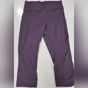 Lululemon Plum Cropped Leggings
